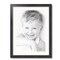 ArtToFrames 18x24" Matted Picture Frame with 14x20" Single Mat Photo Opening Framed in 1.25" Black and 2" Mat (FWM-4083-18x24)